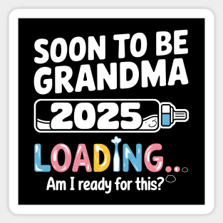 Soon To Be Grandma 2025 Sticker